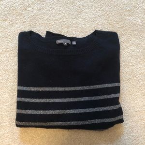 Vince striped cashmere sweater, size M
